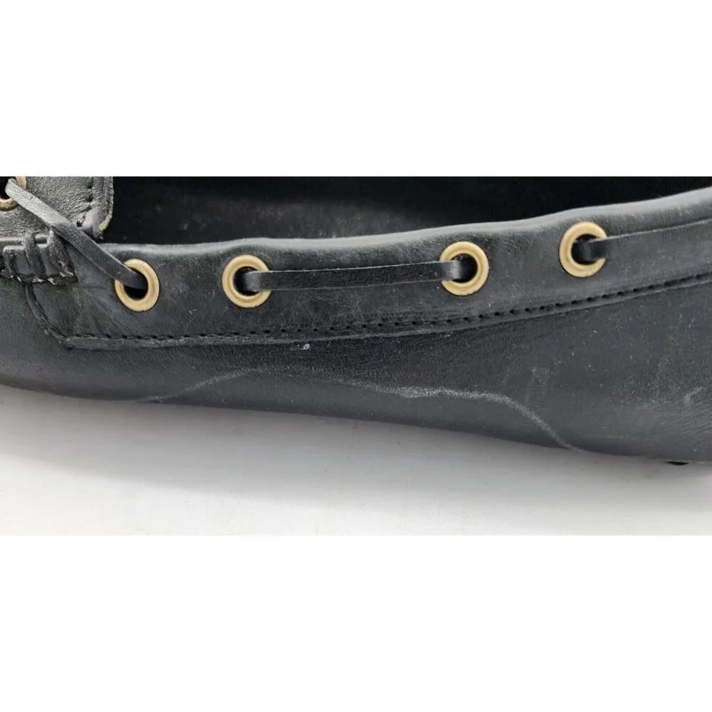 Cole Haan‎ Gunnison II Black Slip On Leather Driving Shoes Men's Size 8 M C05923